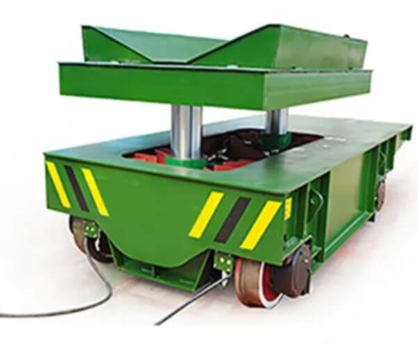 Steel coil transfer car