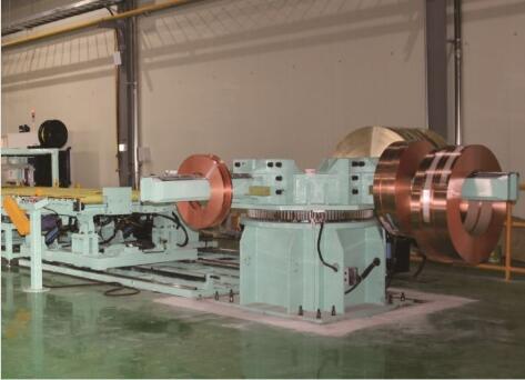 automatic slit steel coil and copper coil packing line