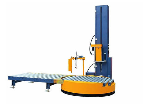 fully automatic inline pallet wrapper